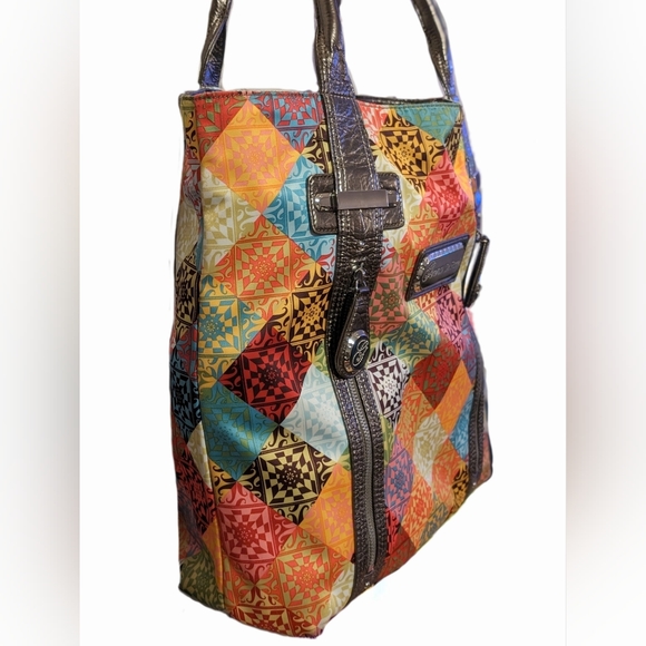 Jenna de Rossi - large multicolored purse - Picture 3 of 12